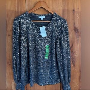 NWT JPR CHARCOAL ROSE GOLD SWEATER